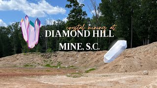 Diamond Hill Mine South Carolina Crystal Mining Adventure [upl. by Ganny]