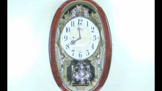 Trumpet Boys Musical Clock by Rhythm Clocks [upl. by Dowell]