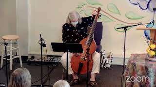 Janet Cannon Tobias Hume pieces on Viola da Gamba 07212024 [upl. by Cirre]