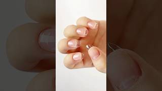 Want crystal clear nails 💎 nails nailart shorts youtubeshorts trending [upl. by Eiramyma]