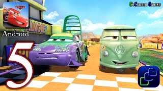 Cars Fast as Lightning Android Walkthrough  Part 5  Fillmore Race Track [upl. by Melesa]