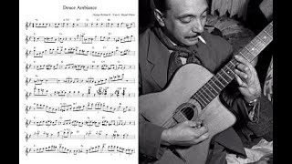 Django Reinhardt  Douce Ambiance Transcription [upl. by Gaynor]