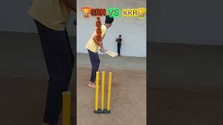 SRH vs KKR short pitched match  challenge [upl. by Bilek]