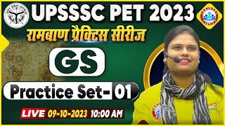 UPSSSC PET Exam 2023  UPSSSC PET GS Practice Set 1 GS PYQs For PET GS By Aarooshi Maam [upl. by Alit23]