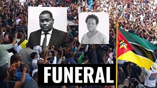 FUNERAL DE ELVINO DIAS  ÚLTIMO ADEUS DOS MOÇAMBICANOS VENÂNCIO MONDLANE ESTÁ AQUI [upl. by Ynnub]