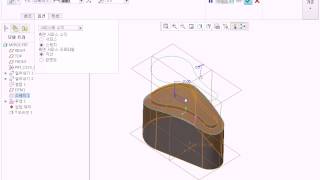 Creo parametric 10 Surface Modeling offsetDraft [upl. by Em676]