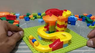 satisfying building blocks marble run asmr ☆ marble run race asmr ☆ relaxing marble ☆ asmr asmr asmr [upl. by Mcclure]