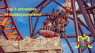 top 5 attracties in Bobbejaanland [upl. by Malloy452]