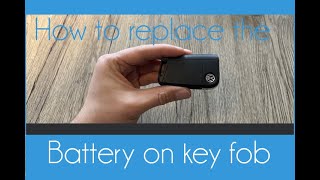 Volkswagen Key Fob Battery Replacement Golf 7 Tiguan TCross Troc Passat B8 Polo 56… [upl. by Saihttam]