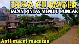 CEK RUTE CEPAT ANTI MACET MENUJU PUNCAK VIA DESA JOGJOGAN [upl. by Leelahk]