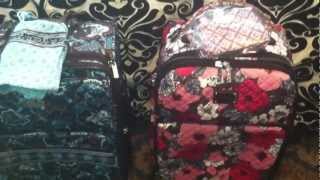 Comparison Vera Bradley Carryon Suitcases [upl. by Uol]