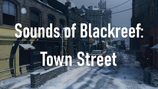 Sounds of Blackreef Town Street  Deathloop Ambience 1 hour [upl. by Kiley122]