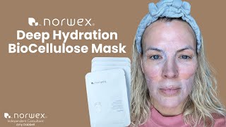 NEW Norwex BioCellulose Face Mask Limited Edition [upl. by Linders]