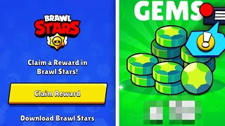 CLAIM YOUR GEMS NOW FOR EVERYONE IN BRAWL STARS [upl. by Yerag]