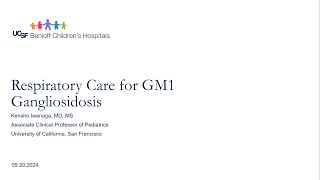 Respiratory Care for GM1 Gangliosidosis [upl. by Fein]