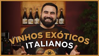 3 VINHOS ITALIANOS EXÓTICOS PRA VOCÊ CONHECER [upl. by Caves]