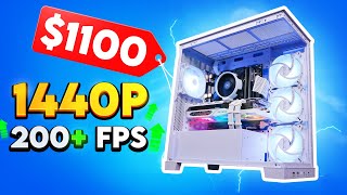 The UNBEATABLE 1100 GamingStreaming PC Build [upl. by Ivanna]