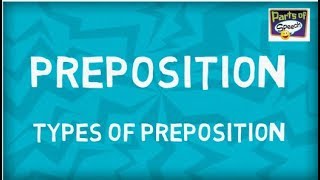 What is Preposition  Type of Preposition  Parts of Speech [upl. by Einttirb]