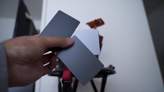 White balance adjustments using grey cards A7sii ShafreelCosmos [upl. by Harim]