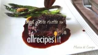 Come preparare un filetto al vino rosso e scalogno  videoricette di secondi [upl. by Nataniel]