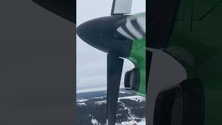 Widerøe Dash 8Q200 LNWSA  takeoff from Oslo airport shorts [upl. by Zacharia473]