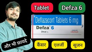 Defza 6  Tablet  Benefit  Side effects  MRP  Precautions  Advice  How it works in body [upl. by Jaclin]