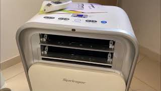 Ar condicionado Portátil Springer Nova 127 V 12000 btu [upl. by Yesoj]