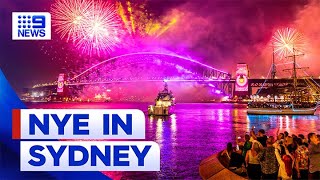 Millions to pack Sydney Harbour this New Years Eve  9 News Australia [upl. by Jeraldine]