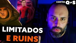 Atores limitados e personagens ruins DUNA BLADE RUNNER HOMEMARANHA BATMAN etc [upl. by Eesak]