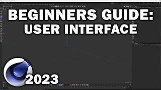 Cinema 4d 2023 Beginners Guide Pt1 User Interface [upl. by Htiekram]