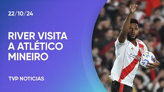 River visita a Atlético Mineiro en la ida de semifinales de Copa Libertadores [upl. by Anelem807]