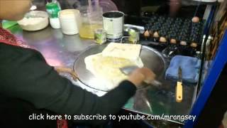 How to make pancake  Roti pancake  Indian pancake  នំរ៉ូទី [upl. by Lucine]