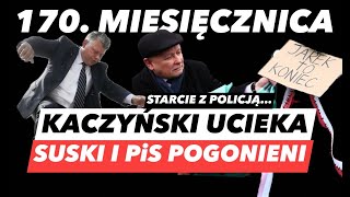 170 MIESIĘCZNICA SMOLEŃSKA – KACZYŃSKI UCIEKA❗️LUDZIE PRZEPĘDZILI PiS I SUSKI NAPADA NA WIENIEC [upl. by Auhesoj]