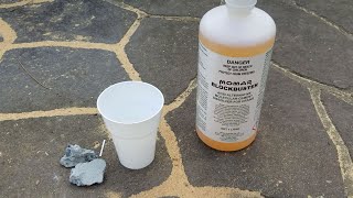 Momar Blockbuster Concrete Cement Dissolver for Drains  How to Unblock Concrete in Drain Pipe [upl. by Aizatsana943]