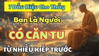 7 Dấu Hiệu Cho Thấy Bạn Là Người Có Căn Tu Phật Từ Nhiều Kiếp Trước I Triết Lý Nhân Sinh [upl. by Daggna]