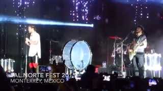 IMAGINE DRAGONS quotRadioactivequot LIVE from MONTERREY Mexico PAL NORTE 2015 in HD 1080p [upl. by Narat979]