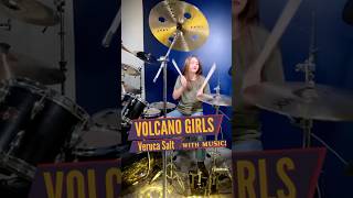 Veruca Salt  Volcano Girls Drum Cover  Drummer Cam Performed by Female Teen Drummer Lauren Young [upl. by Eneli]