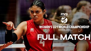 USA🇺🇸 vs MEX🇲🇽  Full Match  Womens U21 World Championship  Lèon [upl. by Marven]