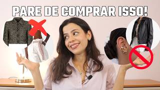 ROUPAS que você SEMPRE vai se ARREPENDER de COMPRAR [upl. by Innus]