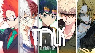 ❖ Nightcore ❖ ⟿ Talk Switching Vocals [upl. by Nonohcle]