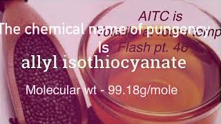 Allyl Isothiocyanate Determinationpungency Test in Mustard Oil Most highly accurate method [upl. by Yedrahs]