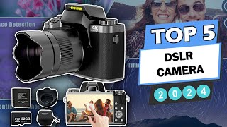 TOP 5 Best DSLR Camera  AliExpress [upl. by Enilamme805]