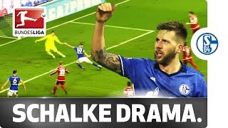 Dream Schalke Debut  Burgstaller the LastMinute Hero [upl. by Powel]