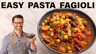 EASY Pasta Fagioli Recipe [upl. by Burkitt39]