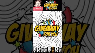 Free fire giveaway🎁✨ 😃shorts freefire [upl. by Eselahc386]