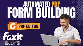 Form Building  Automatic Form Field Recognition and Creation in Foxit PDF Editor [upl. by Relyuc951]