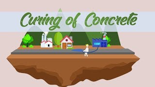 Curing of Concrete  Manufacture of Concrete 29 [upl. by Erehs148]