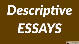 How to write Descriptive Essays in AD IB Exams By Sir Rana Fraz [upl. by Kahl]