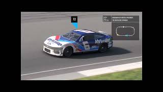 NASCAR en óvalo con Forza Motorsport en una ranked online con el Ford Mustang Dark Horse del 2024❗🏁 [upl. by Rennob]