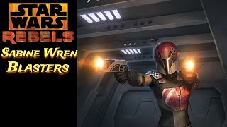 Sabine Wren and her Westar35 Blaster Pistols  Star Wars Rebels Shorts [upl. by Anaela339]